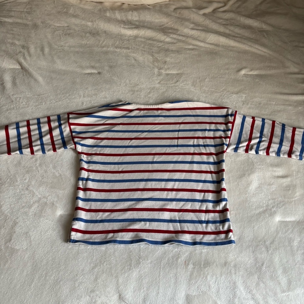 La Ligne x Cuyana “Woman Up” 3/4 Length Sleeve Top • Size XS - Picture 4 of 16